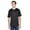 Black, variant on Men's Cool & Dry Basic Performance T-Shirt - CHARCOAL - XL