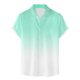 thumbnail image 4 of Camisas de Manga Larga para Hombres Moda Casual Impresión Cuello de Vuelta Blusa Transpirable para Diario Y de Negocios, 4 of 6