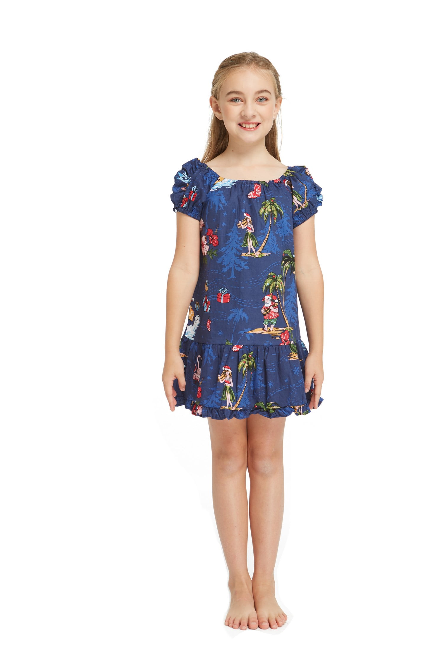 simple hawaiian dress