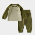 thumbnail image 2 of bwdbhd Toddler Pajamas Girl Boys' Pajamas 2-Piece Pjs Sleepwear Kids Cartoon Fall Winter Outfits, 2 of 7