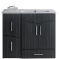 thumbnail image 1 of Imaginations Américaines 35,5 pouces W Vanity Set  Gris, 1 of 1