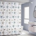 thumbnail image 1 of Blue starfish Shower Curtain Waterproof Shower Curtain, 1 of 2
