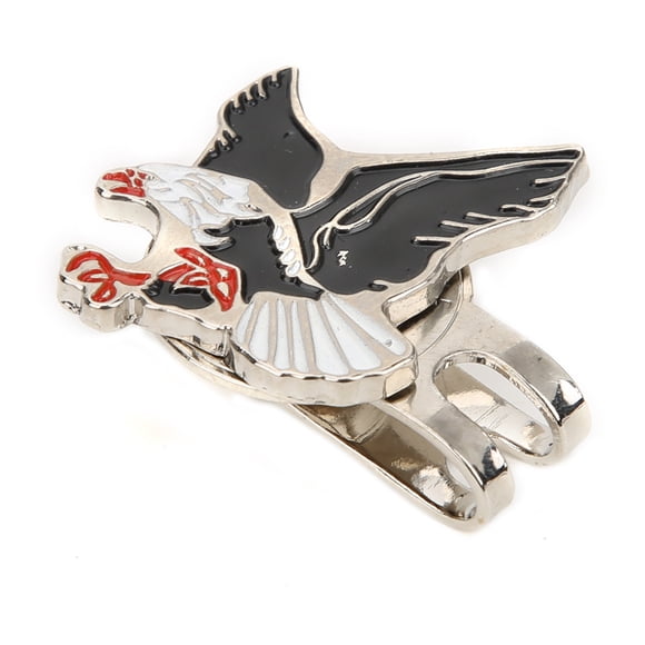 Marcador de pelota de golf portátil en miniatura con clip para gorra de golfista, accesorio magnético para exteriores con forma de pájaro y águila