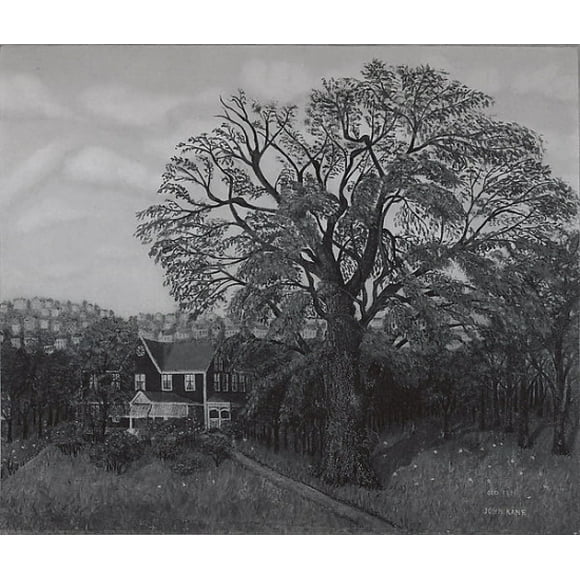 The Old Elm Poster Print by John Kane (America, West Calder, Scotland 1860 �1934 Pittsburg, Pennsylvania) (18 x 24)