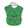 thumbnail image 2 of Kdxio Tennis Rockets And Balls Bibs For Babies, Baby Bibs for Eating, Toddler Bibs, Waterproof Bibs, Feeding Bibs, for Toddlers, Boys, Girls, 2 of 8