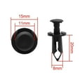 thumbnail image 5 of Fule Mudguard Clips Body Rivets w/ Tool For Honda ForTRX 680 ForTRX650 For TRX500, 5 of 9
