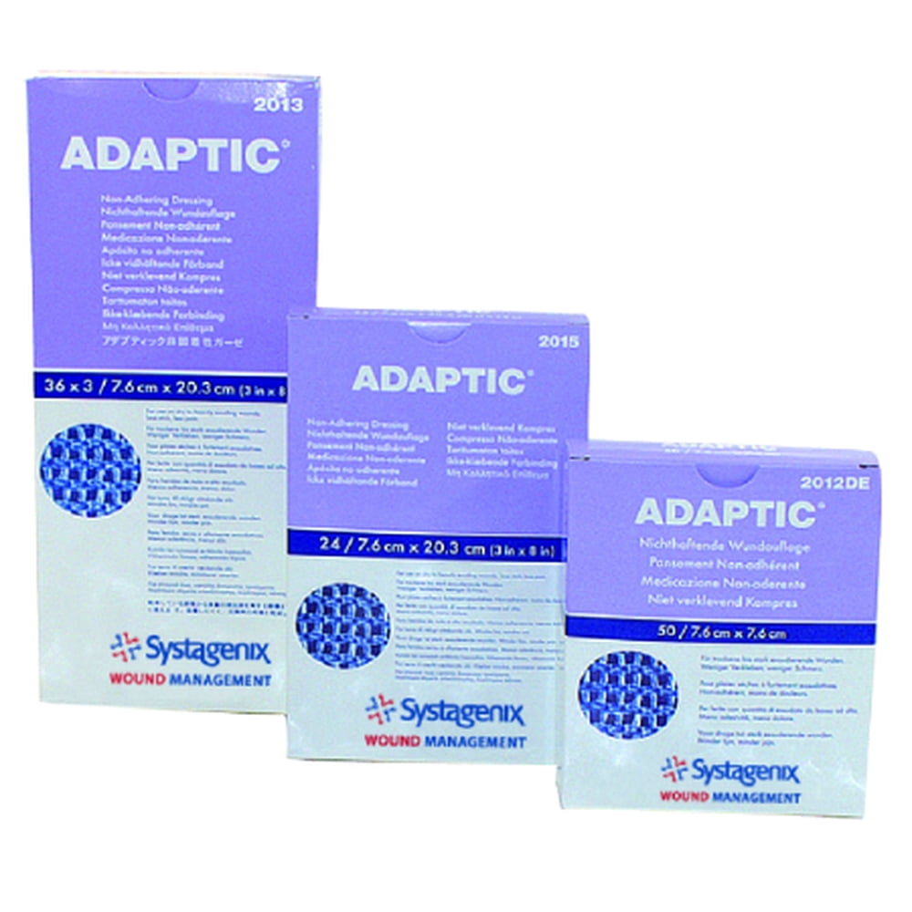 Adaptic NonAdhering Gauze Dressing 3 x 8 Inch, Sterile, Box of 24