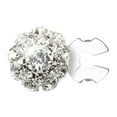 thumbnail image 1 of Wojeull Rhinestone Button Covers Buttons For Clothing Detachable Shirt Button Clips Buttons Jewelry Button Snaps With Pliers For Dress Suit Tux Shirt Accessories 1pc, 1 of 3