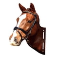 thumbnail image 2 of deevoka Animal Heads Art Sculpture Collectible Art Statue Rustic Wall Sculpture for Wall Horse, 2 of 9
