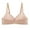 #1_Khaki, variant on Women's Comfort Lace Bra Wireless Non-Padded - Sexy Stretch Underwear with Smooth Breathable Fabric, Non-Chafing Everyday Bralette for Plus Size, Full Coverage Support Bra