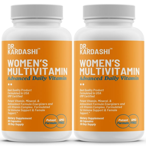 Multivitamin for Women with Biotin, Folic Acid, B12, Calcium, Magnesium