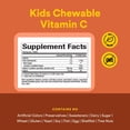 thumbnail image 2 of Natural Factors Kids Chewable Vitamin C 500 mg, Supports Immune Health, Bones, Teeth and Gums, Peach, Passionfruit and Mango, 270 Wafers, 2 of 6