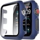 thumbnail image 1 of TAURI Paquete de 2 Estuches Rígidos Diseñados para Apple Watch Ultra 2 / Ultra 49mm, con Protector de Pantalla de Vidrio Templado 9H, [Sensible al Tacto] [Cobertura Completa] Cubierta Protectora Delga, 1 of 4