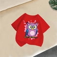thumbnail image 5 of Piuwrlz 6/8 Girls T Shirts Girl Shirts Tops Crew Neck Kids Graphic T-Shirts Red Size 6-8 Years, 5 of 7