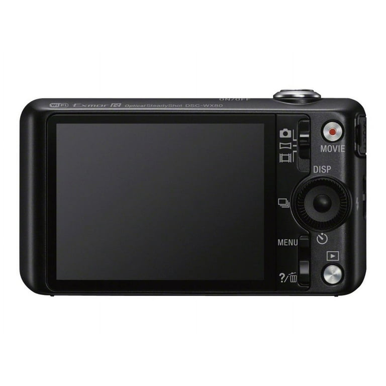Sony Cyber-shot DSC-WX80 - Digital camera - compact - 16.2 Sony Cyber-shot DSC-WX80 - Digital camera - compact - 16.2