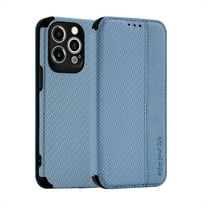 Dteck For iPhone 11 Pro Shockproof Magnetic Card Holder Stand Case Cover with Support Wireless Charging,Blue
