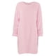thumbnail image 5 of Vestidos de suéter Prolriy para mujer 2024, suéter de invierno de moda para mujer, suéter de punto de cuello alto, cálido, de manga larga, con bolsillo, vestido de suéter para mujer, rosa XL, 5 of 7