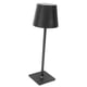 thumbnail image 3 of Lámpara de mesa LED inalámbrica, táctil y de metal, portátil, recargable, 3 temperaturas de color, color negro, 3 of 14