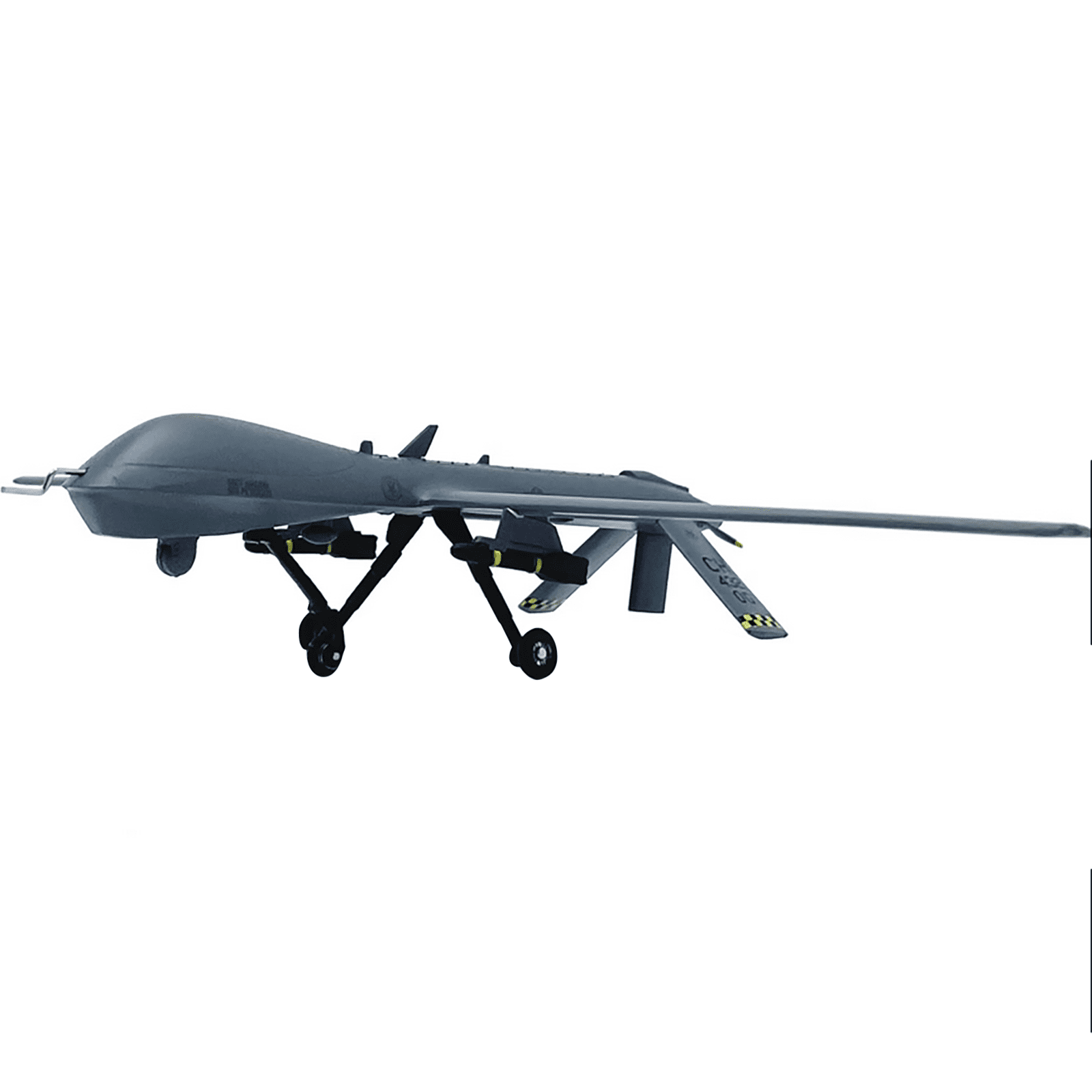 NATEFEMIN 1:72 Scale 20.5cm MQ-1 Predator Drone Alloy Aircraft Model Blue for Display and Collection Retro Elegant Style Noble Fashion