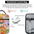 thumbnail image 5 of Rainbow Brite Insulated Lunch Bag Leakproof Waterproof Reusable Lunch Boxs Portable Durable Cooler Tote Bag Work Travel, 5 of 9