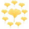 thumbnail image 3 of 200 Pcs Feuilles de Ginkgo Simulation Fausses Feuilles de Ginkgo pour Bricolage, 3 of 8