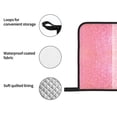 thumbnail image 4 of Honeii Sparkly Glitter Pattern Oven Mitts and Pot Holders, Silicone Oven Gloves,500 F Heat Resistant Oven Mitts Sets, 4PCS, 4 of 6