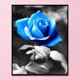 thumbnail image 3 of 11CT Impreso Completo Bordado Azul Rosa Costura DIY Kit de punto de cruz para el hogar Tmvgtek Arte deco, 3 of 9