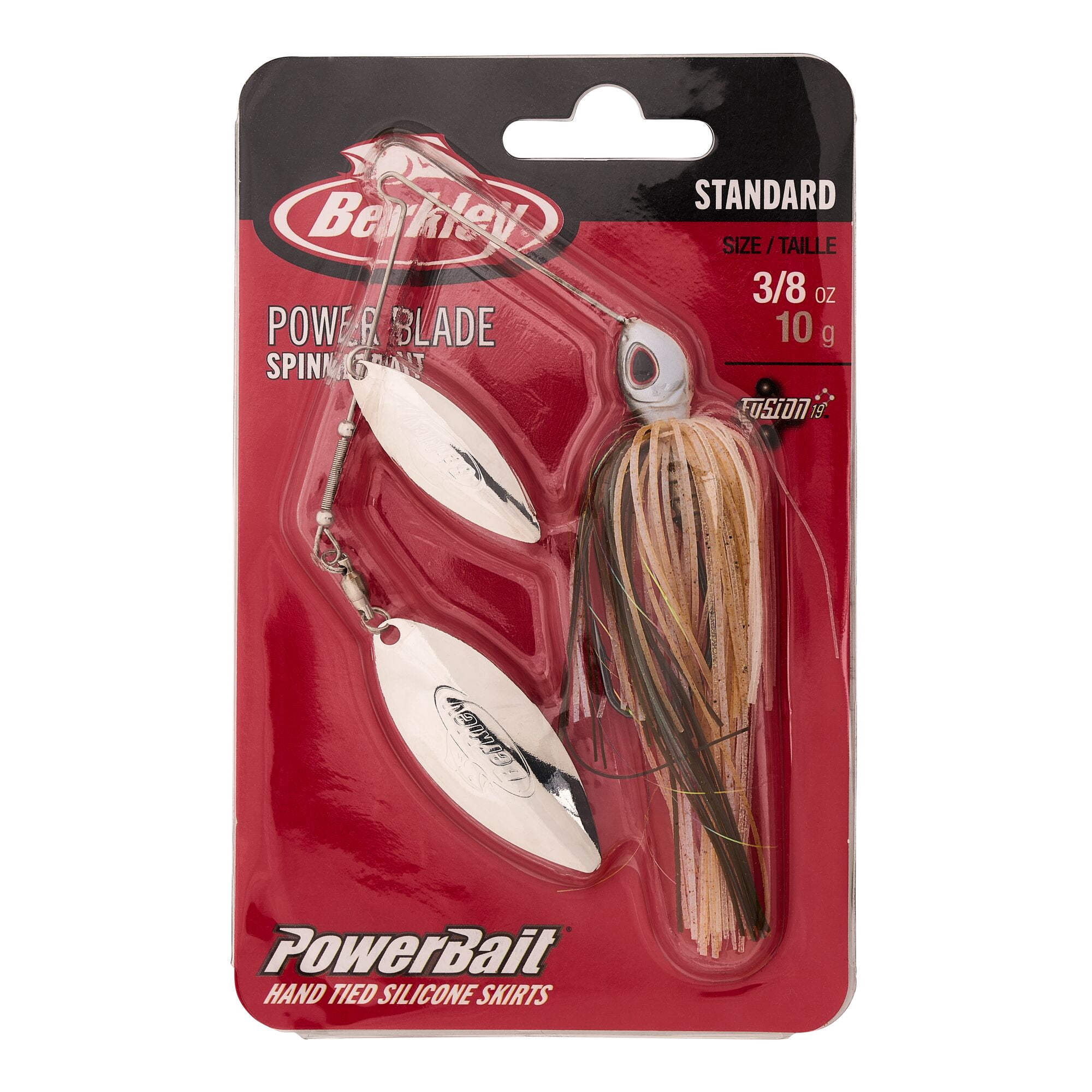 Berkley Power® Blade Standard, Spinnerbaits, Herring/Silver + Silver (1-count)