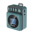 thumbnail image 1 of Mini Altavoz Portátil Bluetooth con Pantalla de Letras, Graves Potentes, Barra de Sonido, Llamadas Manos , Reproductor de Música MP3, Grabadora Bluetooth C, 1 of 5