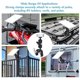 thumbnail image 3 of Rv Ladder Mount for Mini Double Ball Head Strong Clip Multifunction Adjustable Clamp Mount for Pole RV Trailer Yacht, 3 of 4