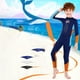 thumbnail image 3 of Traje de Baño Soledad de Manga Larga para Surf UV Protección para Niños XL Azul marino, 3 of 9