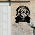 thumbnail image 2 of Handmadetneonsign Personalized Havanese Dog Home Number Metal Sign, Havanese Dog Address Metal Sign, 2 of 5