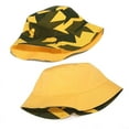 thumbnail image 5 of CoCopeanut Dua Sisi Memakai Cap Visor Topi Ember Pria dan Wanita Kapas Flat Berjemur Topi Bolak Balik Matahari Tie Dye Fisherman topi Wanita Panama, 5 of 6