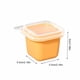 thumbnail image 3 of Ganfancp Caja de Hielo para Uso Doméstico de Calidad Alimentaria Pequeña Caja de Almacenamiento de Hielo Individual Mini Cajas de Almacenamiento Ofertas y Liquidaciones 6X Molde Cuadrado, 3 of 7
