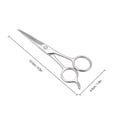 thumbnail image 4 of Ciseaux à Barbe en Acier Inoxydable Ciseaux à Moustache Ciseaux à Raser Tondeuse à Cheveux Ciseaux à Sourcils, 4 of 8