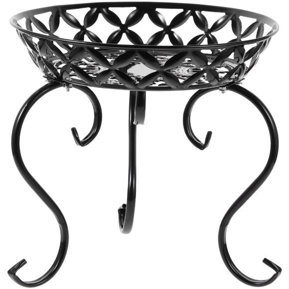 Shisuyan Iron Display Stand Square European Style Yard 1 Set 12.2X12.2X11.4in