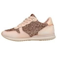 thumbnail image 3 of Vintage Havana Womens Splendid Glitter Lace Up  Athletic Sneakers Casual Sh, 3 of 5