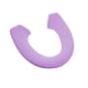 thumbnail image 5 of EeaseMX Funda de asiento de inodoro gruesa y cálida con botones, cojín para asiento de inodoro (morado), 5 of 5