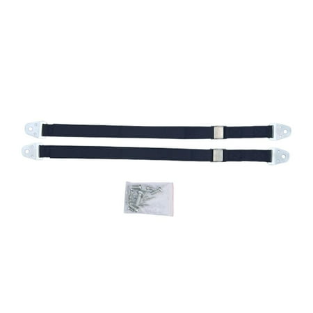 2pcs Furniture -Tip Straps Heavy Duty Strap Shelves, Cabinets