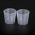 thumbnail image 6 of ACDANC 10Pcs 30Ml Plastic Liquid Measuring Cups Transparent Clear Plastic Graduated Kitchen Cooking Medicine Measure Tool, 6 of 6