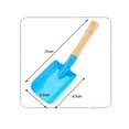 thumbnail image 2 of MLINS Garden Shovel with Durable Iron and Wood Design for Transplanting and Digging 2Pcs Assorted Color, 2 of 8
