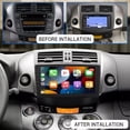 thumbnail image 3 of Apple Carplay For Toyota RAV4 2007 2008 2009 2010 2011 2012 9"QLED Android 15.0 Car in Dash Stereo Radio RDS GPS AHD Cam, 3 of 12