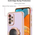 thumbnail image 3 of for Samsung Galaxy A23 4G/5G Case Cute 6D Astronaut Case with Stand Function Luxury Plating Case Cover Slim Fit Soft TPU Shockproof Bumper Protective Electroplated Case for Girls Boys,Purple, 3 of 10