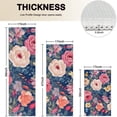 thumbnail image 4 of Pioneer Flower Floral Print Pattern Kitchen Rugs Sets Of 3,Kitchen Runner Rugs Non Skid Washable,Decorative Kitchen Floor Mats for Kitchen,Sink,Laundry,17"x30"+ 17"x47" + 17"x59", 4 of 6