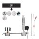 thumbnail image 1 of Kit de sistema de generador de CO2 DIY para acuario con válvula de retención de solenoide atomizador (AU) Likrtyny Para estrenar, 1 of 9