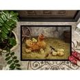 thumbnail image 3 of Chicken Hen and Her Chicks Doormat 18x27, 3 of 4