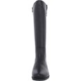 thumbnail image 3 of Easy Spirit Womens Rhonda Leather Block Heel Knee-High Boots, 3 of 5