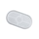 thumbnail image 3 of Molde de fundición de cenicero de bricolaje Cenicero de resina de cristal Fabricación de molde de silicona Bandeja de molde artesanal Advancent HA8600-00, 3 of 6