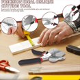 thumbnail image 2 of Angle Miter Shears Cutter Tool,Handheld High Carbon Steel Trunking Shears,Trim Cutter Hand Tool for Cutting Molding Trim, 2 of 6