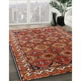 thumbnail image 3 of Ahgly Company Machine Washable Indoor Rectangle Industrial Modern Tomato Red Area Rugs, 3' x 5', 3 of 7